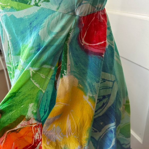 Jams world women’s summer dress Size Medium Mystic Bloom Floral Midi Floral Vaca - Picture 16 of 16